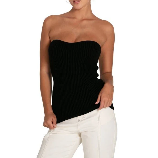 top Belle & Bloom Women's Distant Memories Knit Bustier Nordstrom $59.96