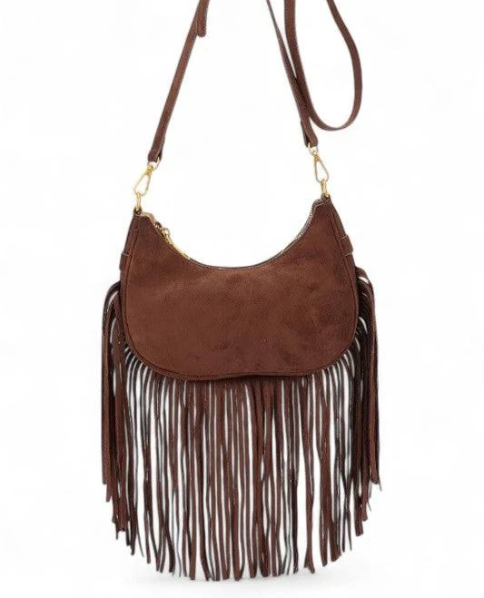 bag Boho Fringe Crossbody Bag HL Fashions & Gifts $38.99