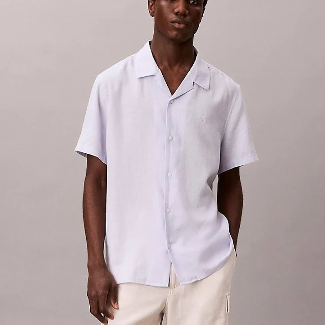 shorts Calvin Klein Men's Linen Blend Cargo Shorts Calvin Klein $99