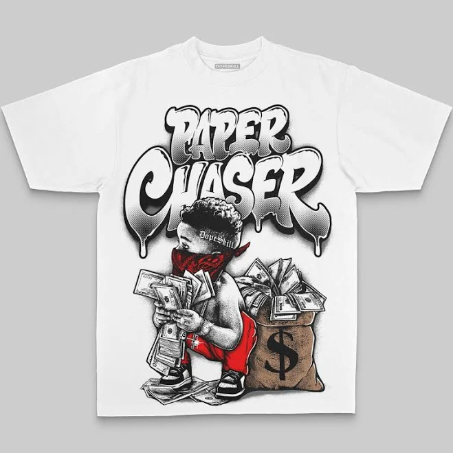 top Dopeskill Oversize Paper Chaser Boy T-Shirt DopeSkill Brand $34.99