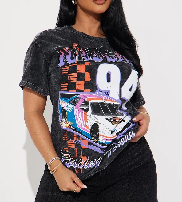 top Fashion Nova Oversized Washed Short Sleeve Graphic T-Shirt Fashion Nova $22.99