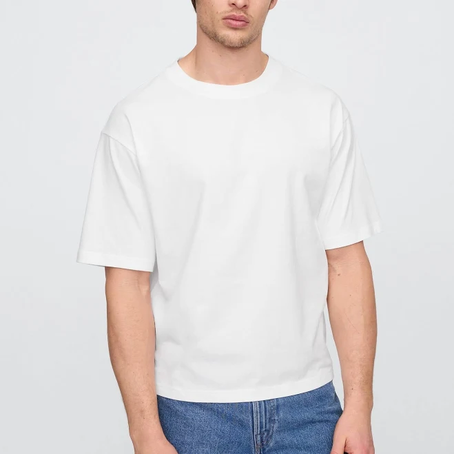 top Gap Men's Vintage Soft Boxy T-Shirt Gap Factory $17.99