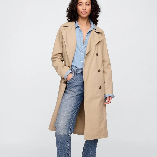 outerwear Gap Women's Modern Trench Jacket Gap Factory $51.99