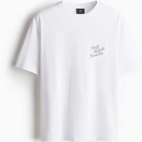 top H&M Men's Loose Fit Puerto Vallarta T-Shirt H&M $17.99