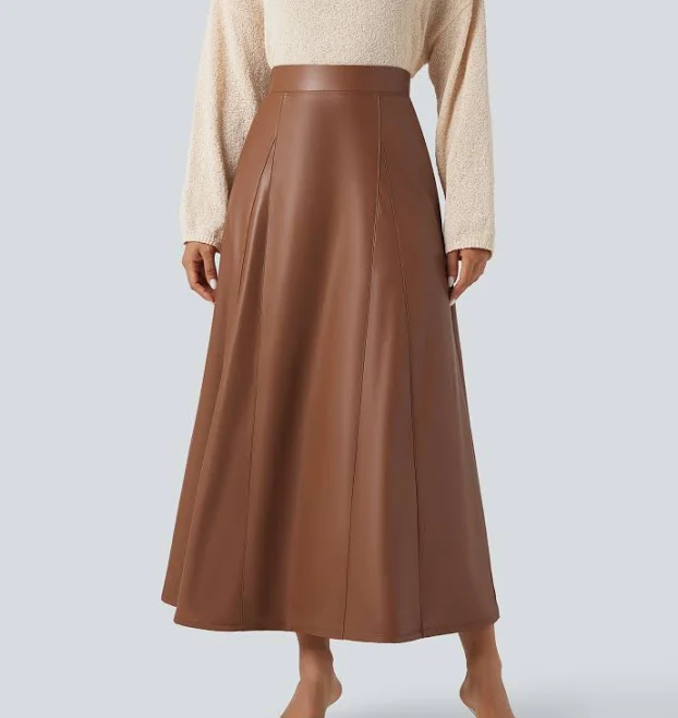 skirt Halara High Waisted Maxi Fleece Skirt halara $54.95