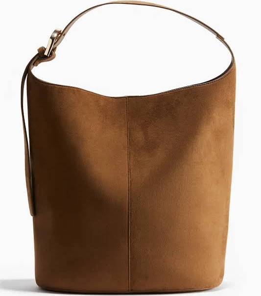 bag Hm Bucket Bag Brown, Women's Handbags & Purses, Light-Beige, Polyurethane (Pu) H&M $49.99