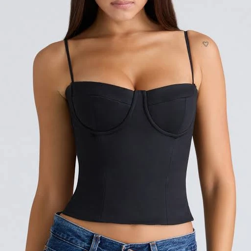 top House of CB Samaria Woven Corset House of CB $119