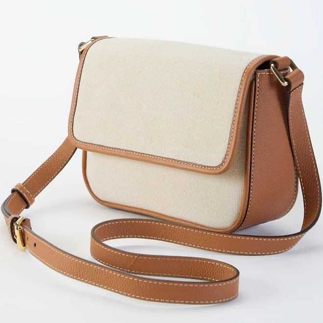 bag J.Jill Women's Leather & Canvas Crossbody J.Jill $99