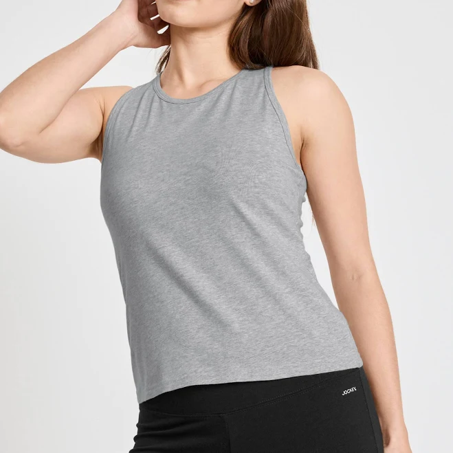 top Jockey Women's Organic Cotton Stretch Racerback Tank Jockey.com $15