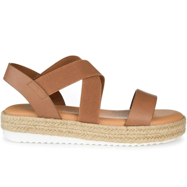 shoes JOURNEE Collection Caroline Platform Espadrille Sandals DSW $39.99