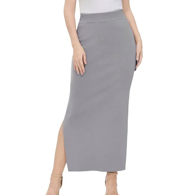 skirt Kimi & Kai Women's Side Slit Knit Maxi Skirt Nordstrom $78
