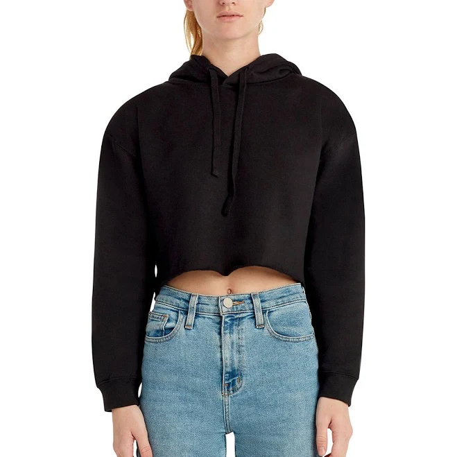 top Lane Seven Women's Cropped Fleece Hoodie Blankstyle.com $8.1