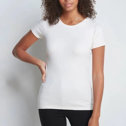 top Lavender Hill Clothing Short Sleeve Crew Neck Cotton Modal Blend T-Shirt Ecomarket $54