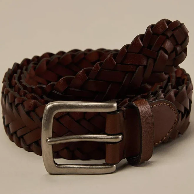 accessory Lucky Brand Men's Woven Leather Belt Lucky Brand $29.75