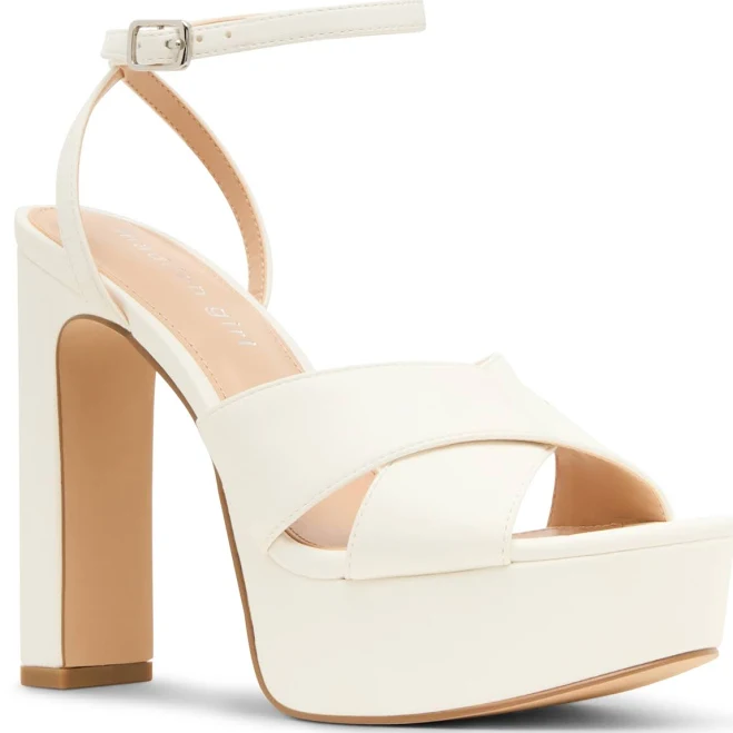 shoes Madden Girl Women's Amber Round Toe Platform Dress Sandals Macy's $41.06