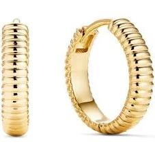 accessory Mejuri Charlotte 18K Gold Vermeil Hoop Mejuri US $148