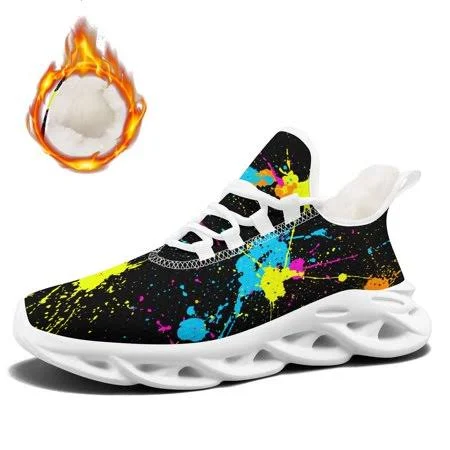 shoes Men's Graffiti Tennis Shoes Walmart - coolcustomize $69.99