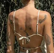matching set Oak + Fort Linen Blend Open Back Tank Top Oak and Fort US $19.99