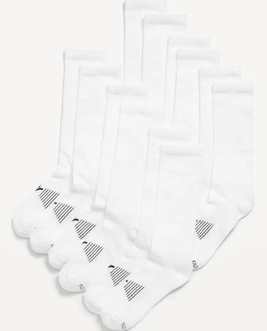 accessory Old Navy Men's 6-Pack Athletic Socks Old Navy $13.99
