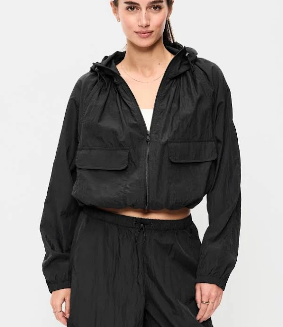 outerwear Old Navy Women's Full-Zip Windbreaker Old Navy $27.49