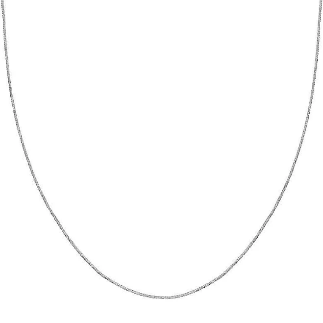 accessory Primrose Women's Sterling Silver Sparkle Chain Necklace Kohl's $27.6
