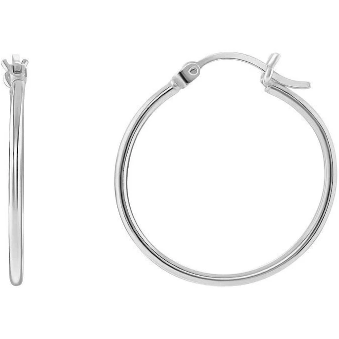 accessory Sterling Silver Primrose Hoop Earrings Kohl's $15.6