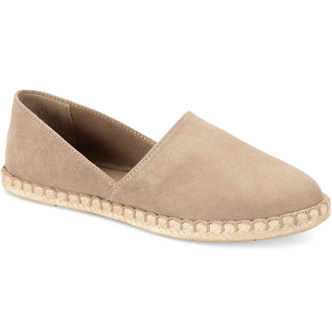 shoes Style & Co. Women's Reevee Stitched-Trim Espadrille Flats Macy's $35.64