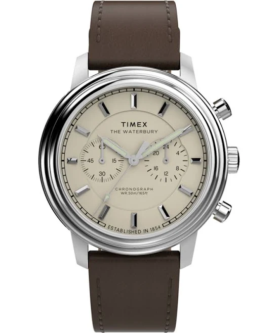 accessory Timex Men's Waterbury Metropolitan Chronograph Watch Timex $171.75