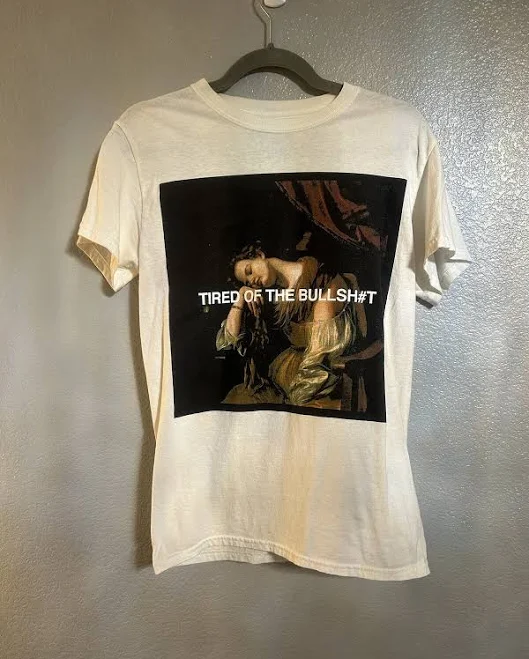 top Women’s White Black Brown Graphic Print T-shirt Size Small eBay - yesea79 $15