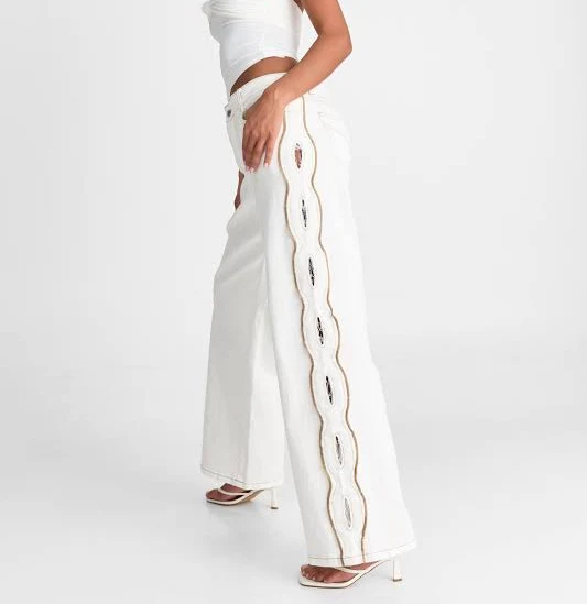 jeans Women Sasha Therese Cairo Jean White Sasha Therese $129
