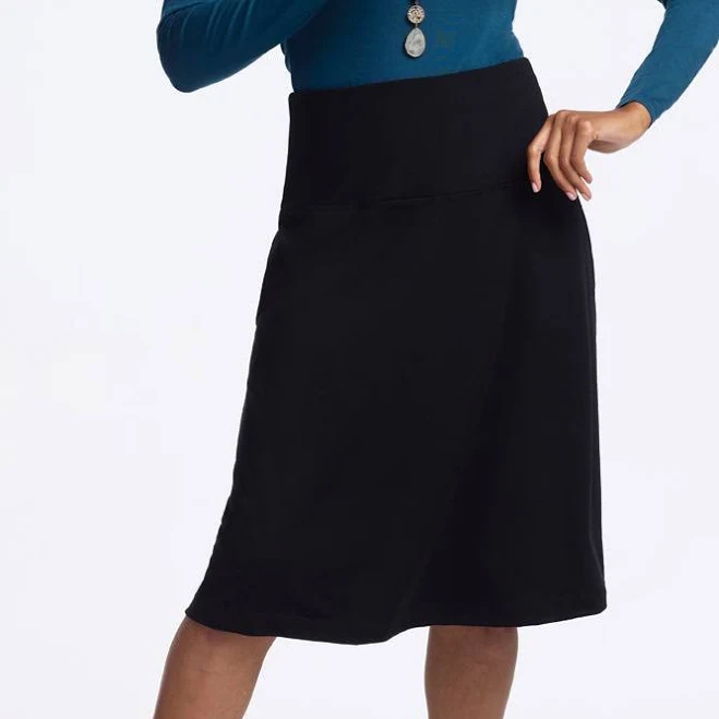 skirt Woolx Marilyn Flowy Merino Wool Midi Skirt Woolx $160