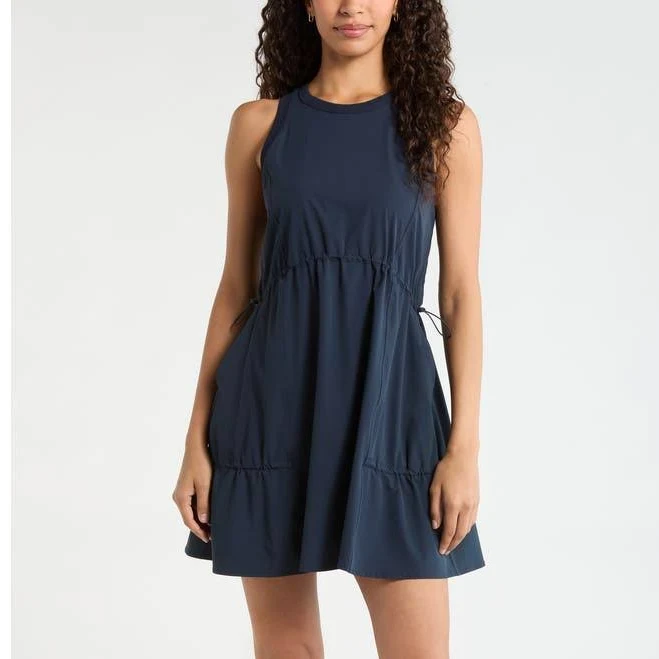 dress Zella Atlas Tiered Athletic Dress in Navy Sapphire at Nordstrom, Size Small Nordstrom $69