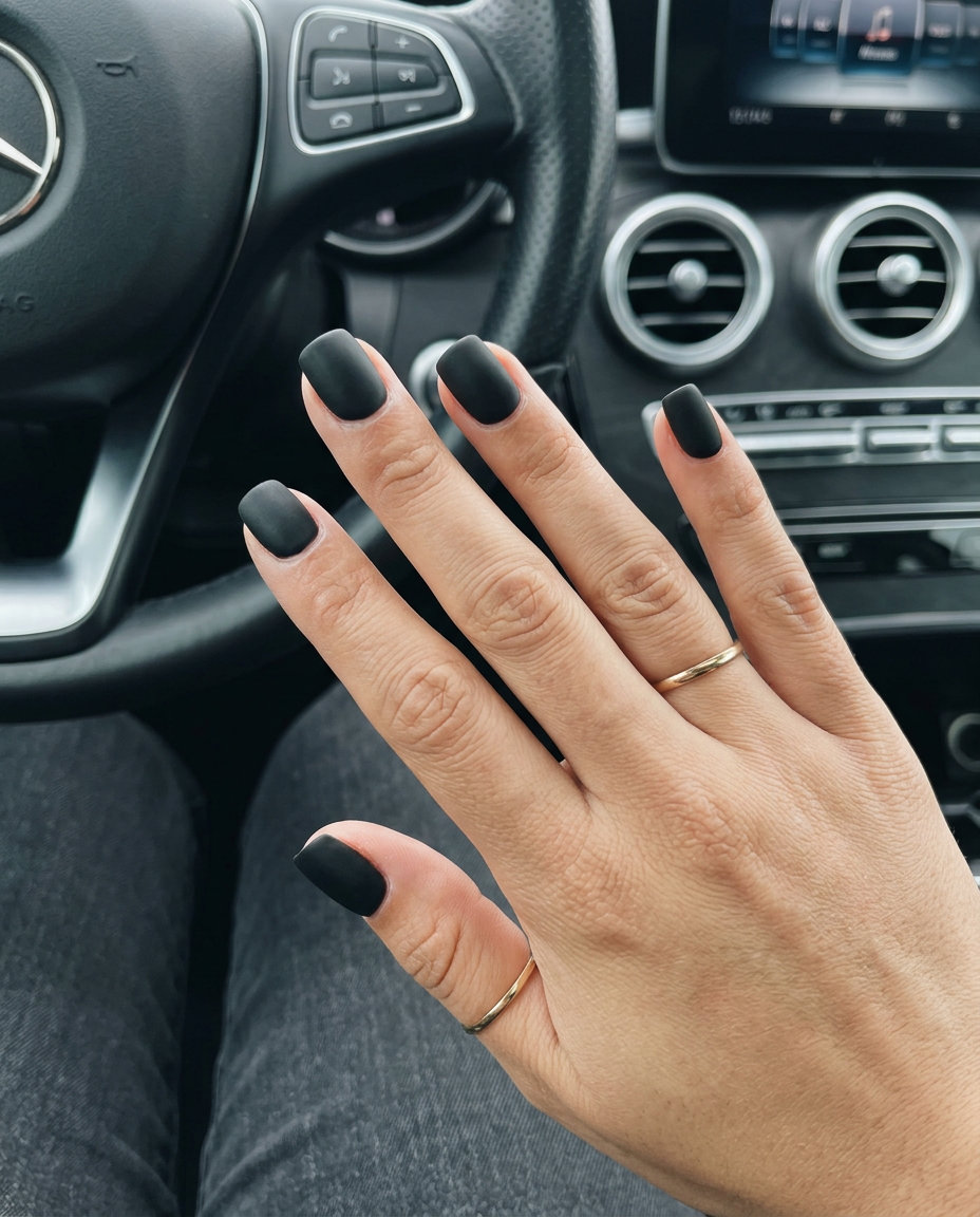 Butter yellow creamy oval nails for solid summer nails 2026. Chic, understated gel polish for casual events and brunch.