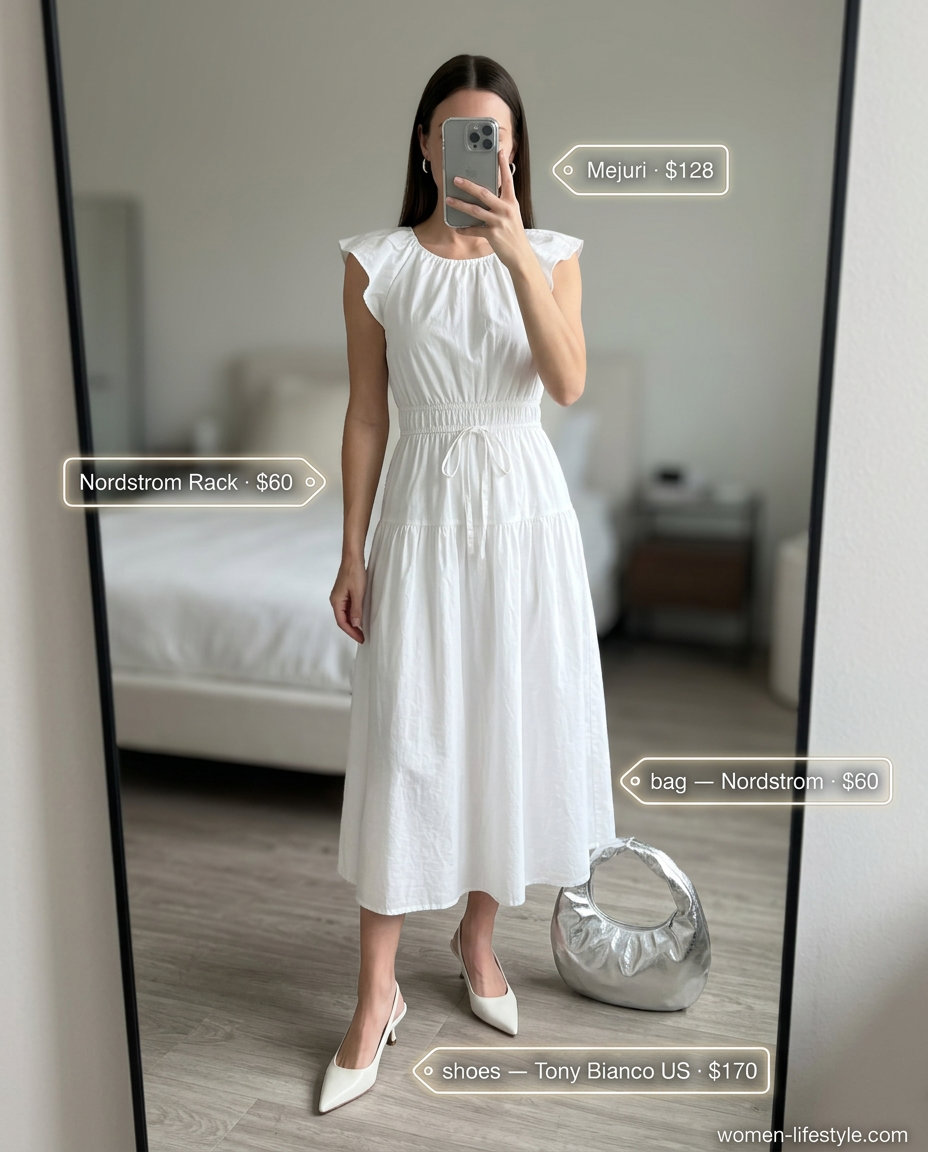 Summer Tiered Dress Outfits for Women 2026 outfit idea - fashion styling inspiration