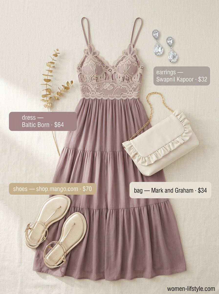 Summer Tiered Dress Outfits for Women 2026 outfit idea - fashion styling inspiration