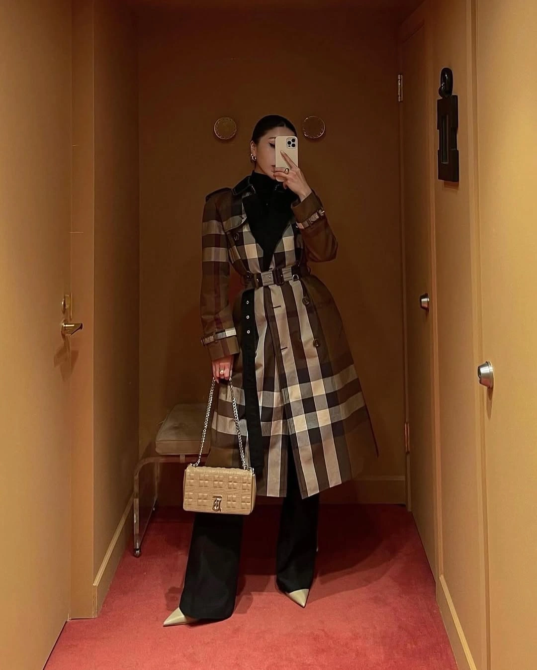 boho chic fall outfits 2026 Tailored Plaid That Brings Boho Sophistication to the Office