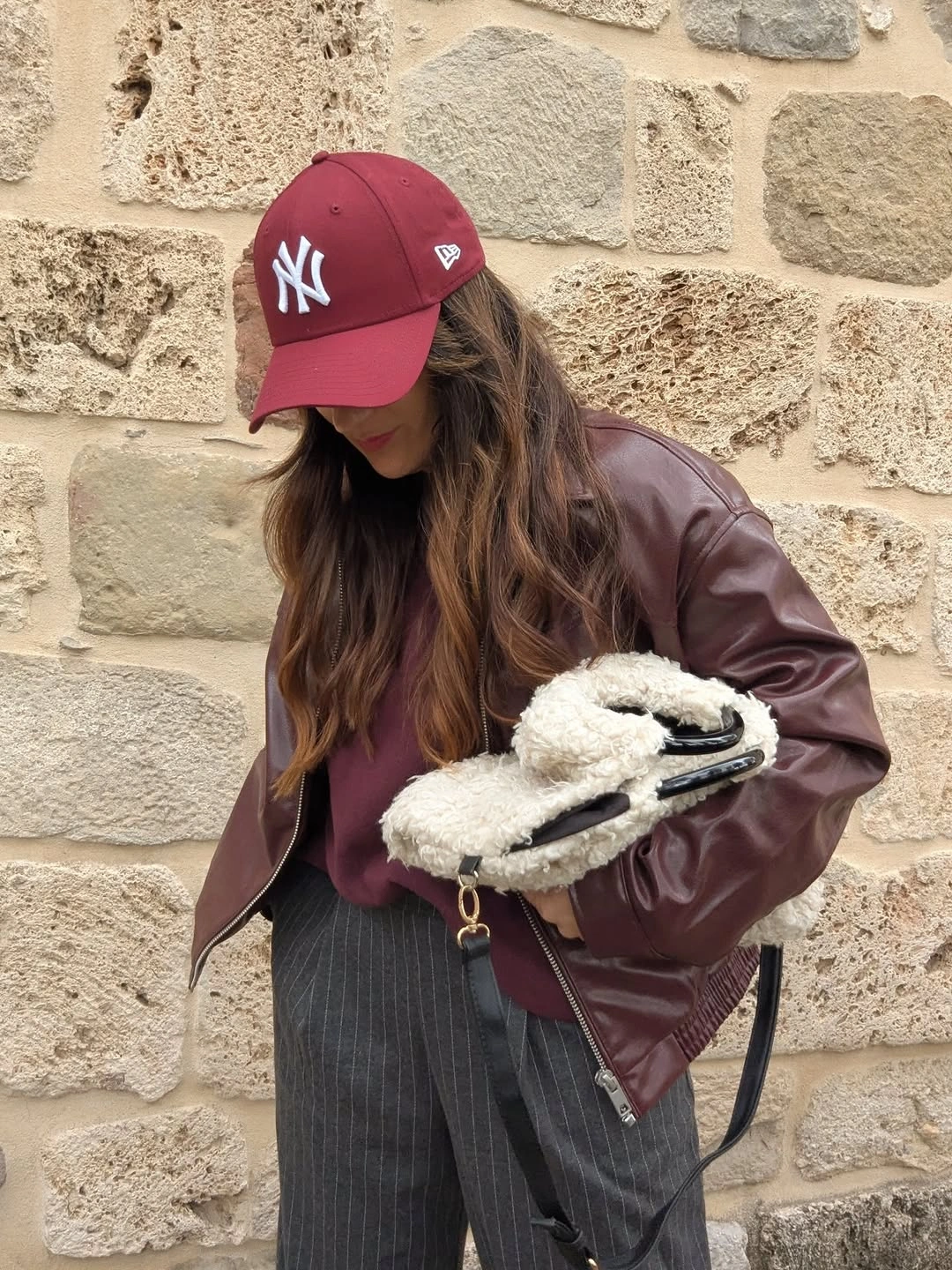 comfy fall outfits 2026 Burgundy Layers That Capture the Mood of Autumn Perfectly
