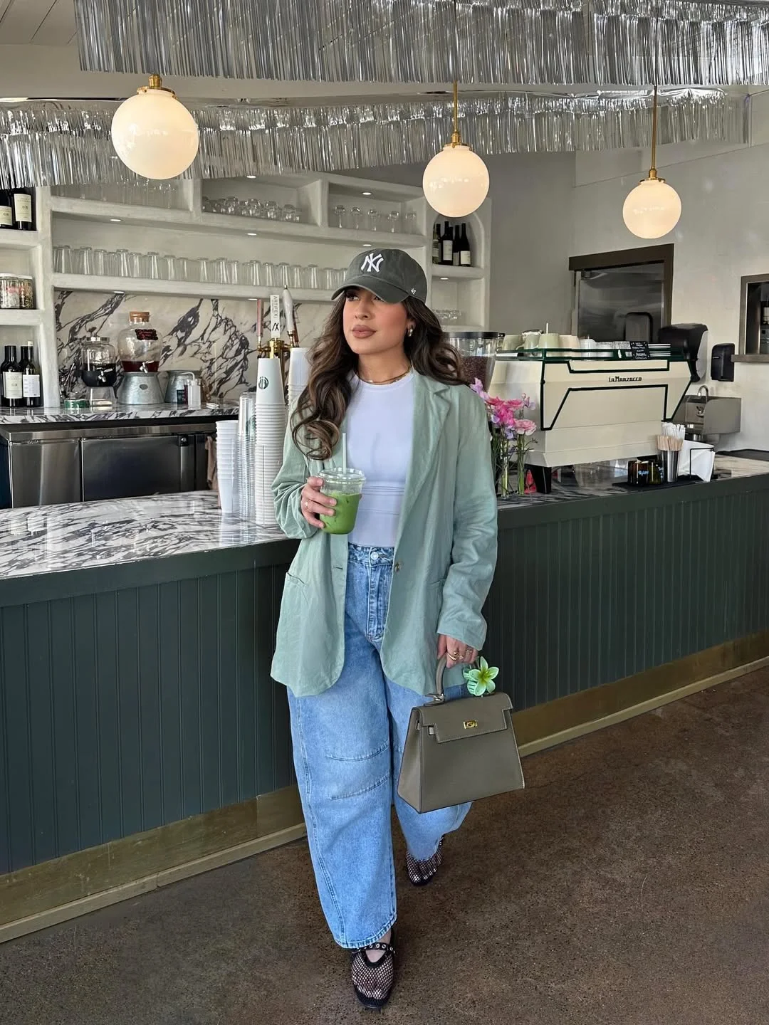 cozy & chic autumn outfits for women 2026 Fresh Green Blazer Looks For Modern Everyday Style