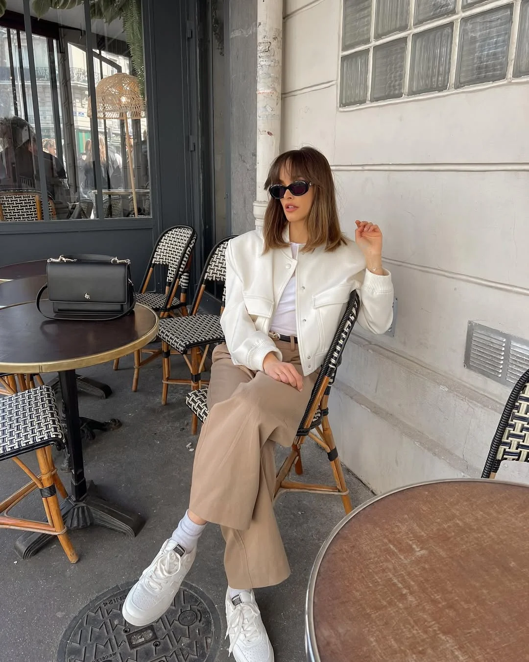Early fall outfits ideas 2026 Neutral Street Style With Modern Sporty Touches
