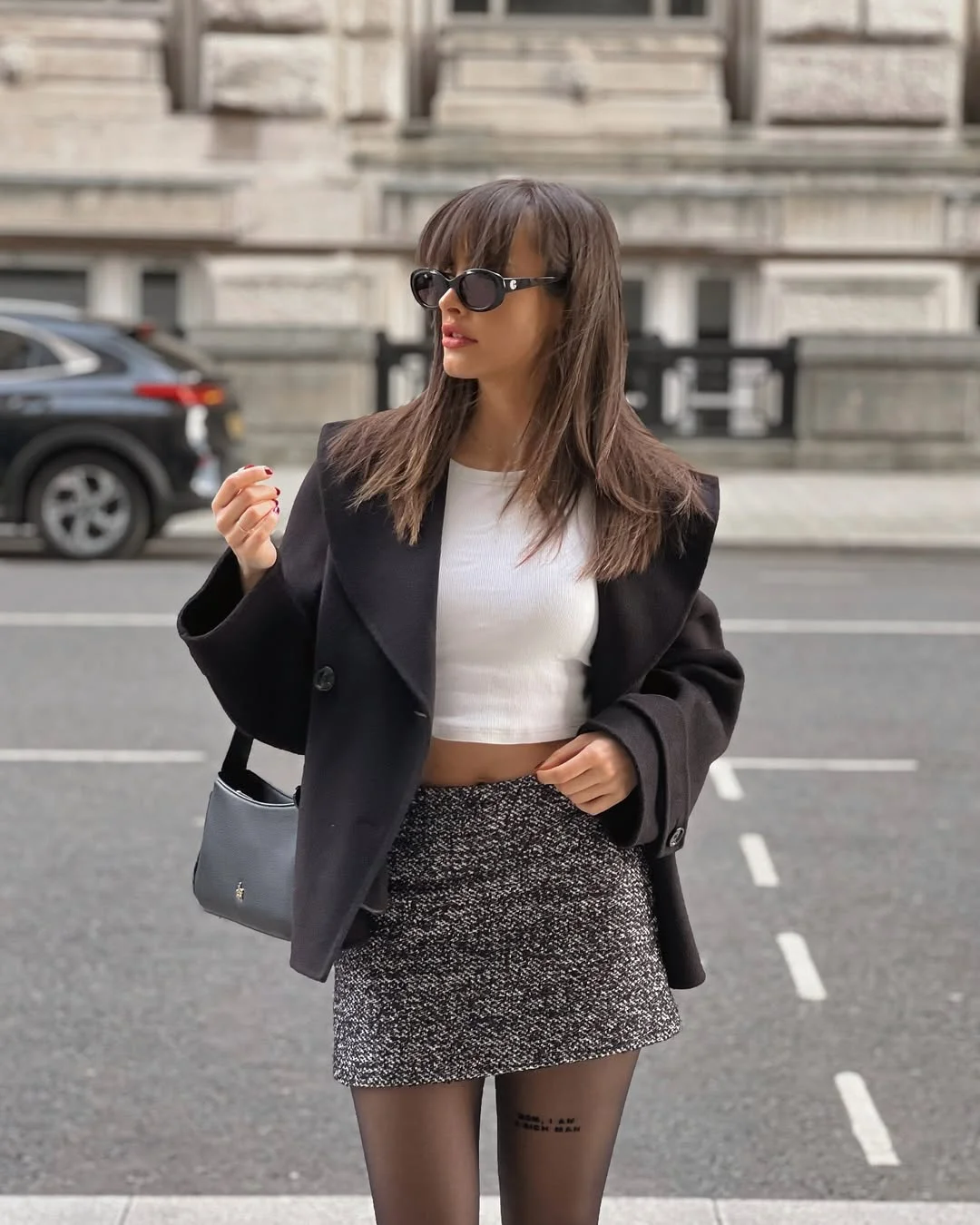 Early fall outfits ideas 2026 Mini Skirt Styling With Contemporary Tailoring