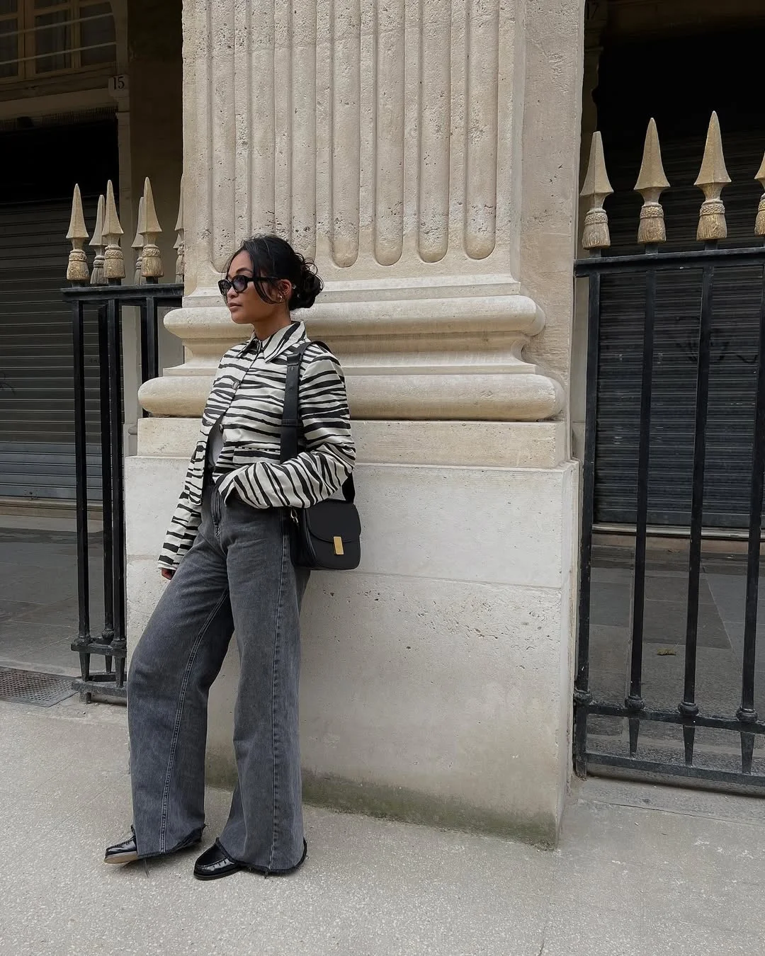Early fall outfits ideas 2026 Zebra Print Statement Pieces With Relaxed Denim