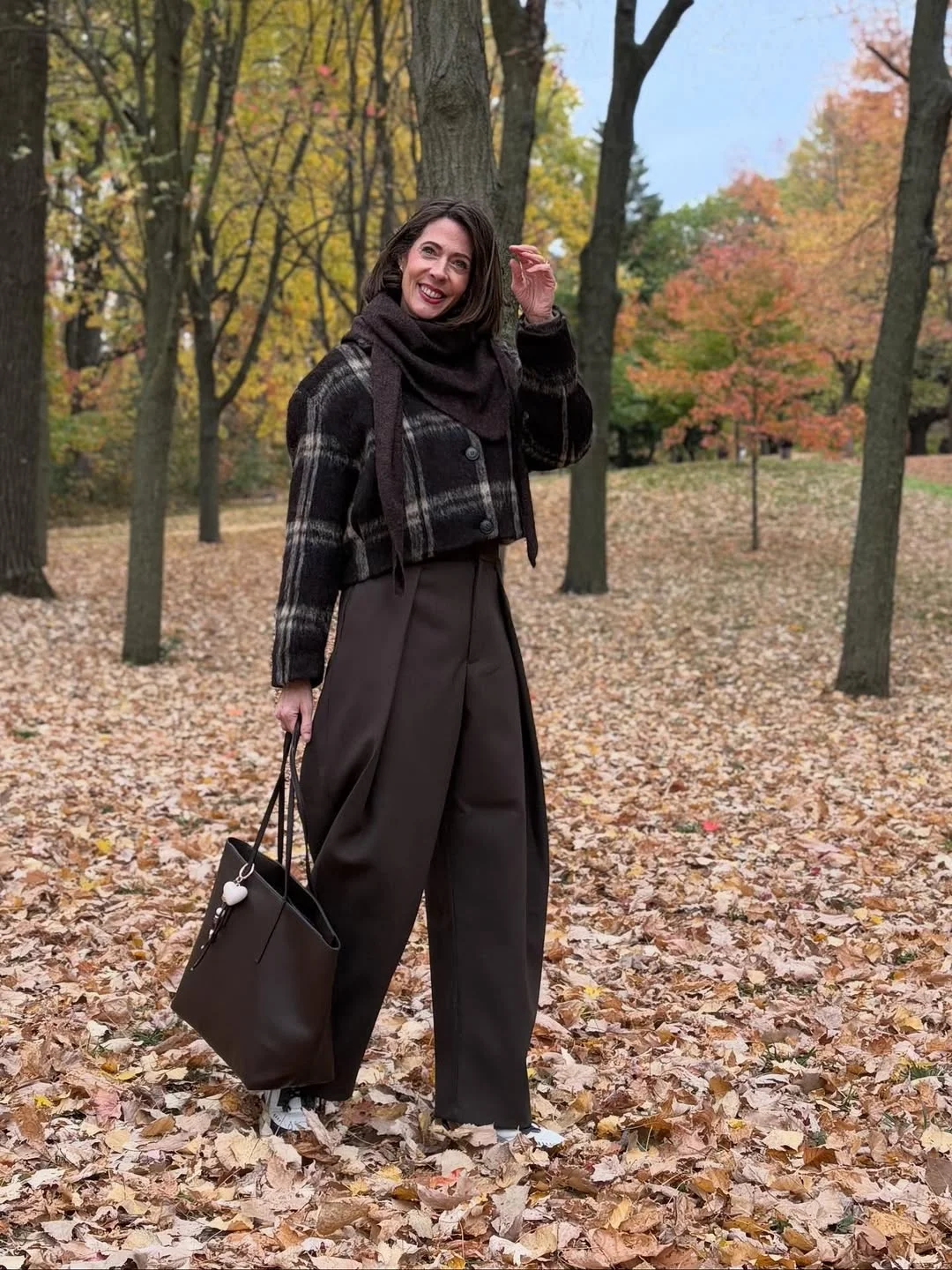 Early fall outfits ideas 2026 Cozy Chocolate Tones For Autumn Walks