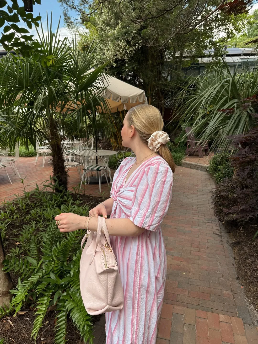 Early summer outfits 2026 Pink Stripe Dresses That Feel Soft Feminine And Easy To Wear