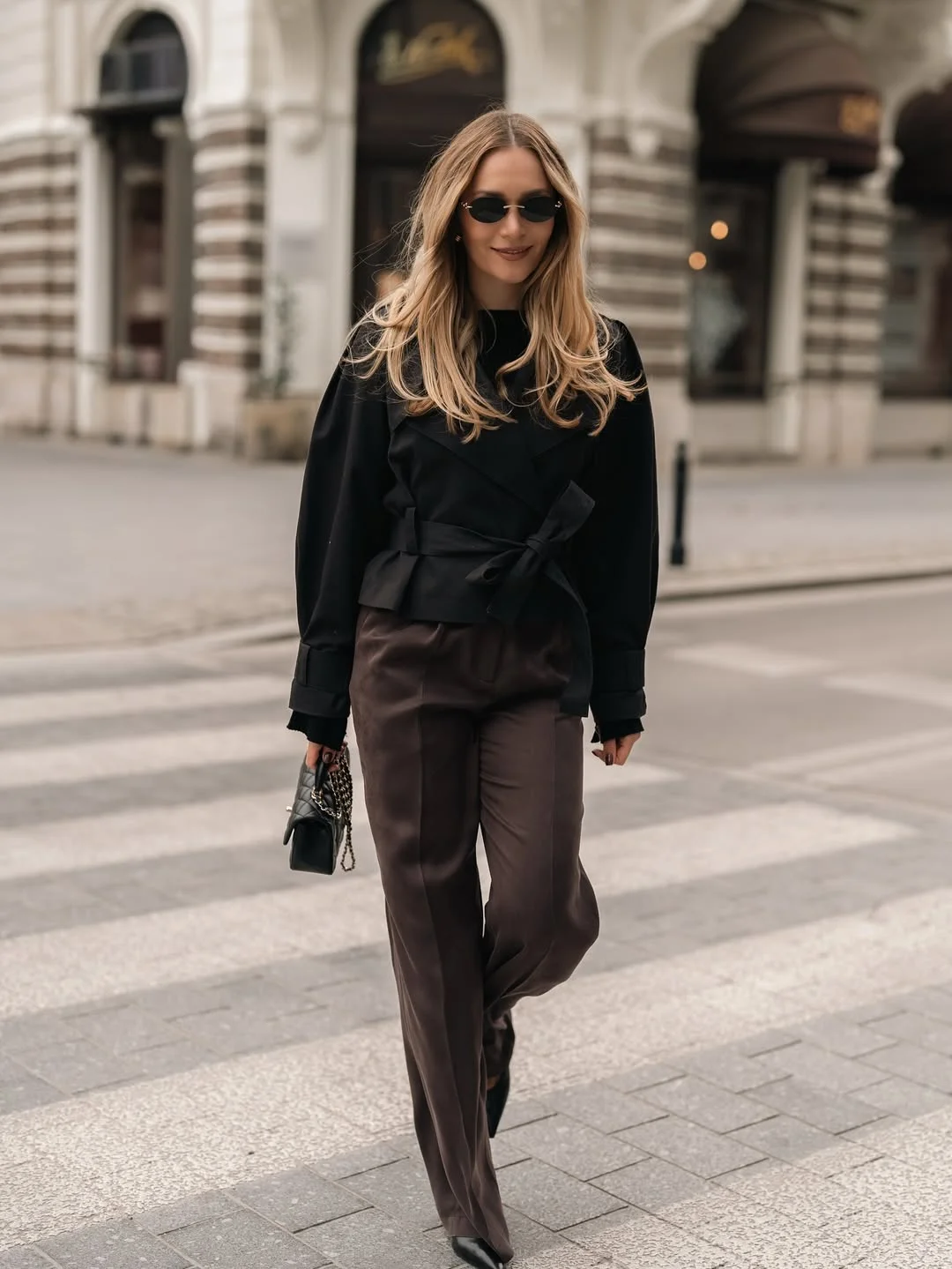 elegant fall office outfits 2026 Rich Chocolate Tones That Bring Soft Elegance to Autumn