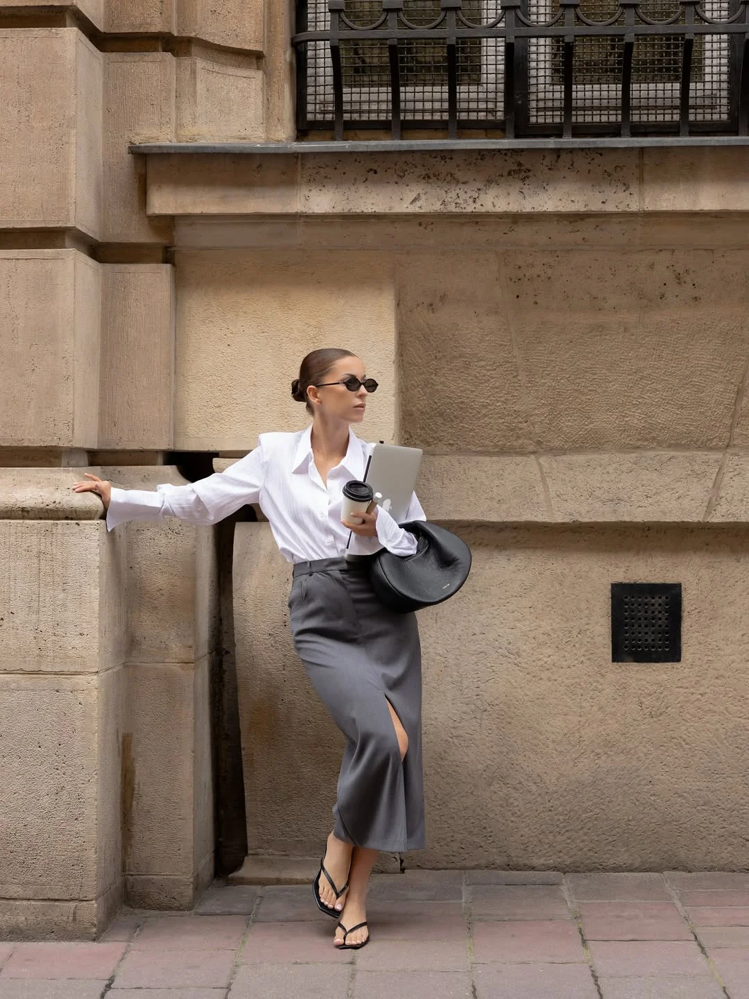 elegant fall office outfits 2026 A Sleek Pencil Skirt That Makes Minimalism Feel Fresh Again