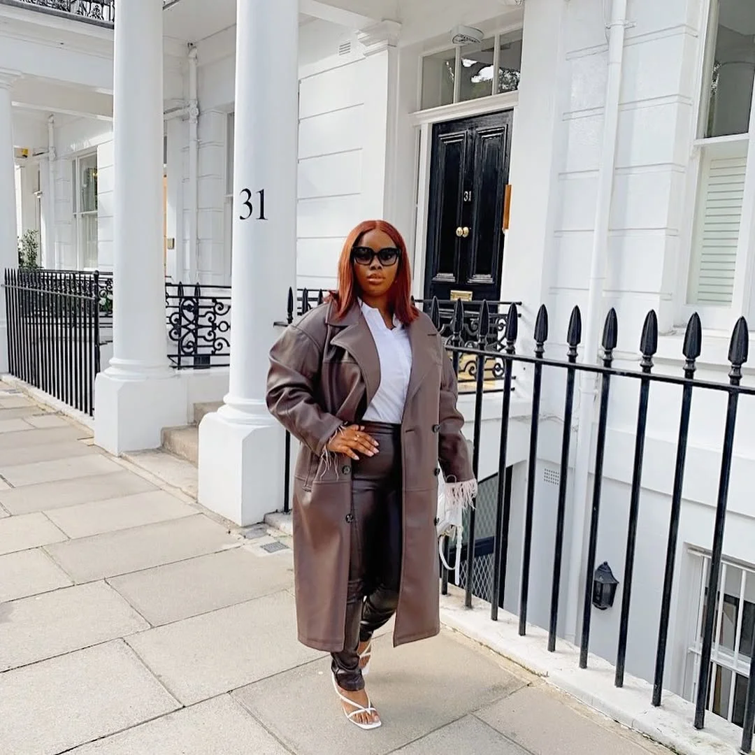 fall 2026 outfits for black women Chocolate Leather Layers for a Sophisticated Autumn Wardrobe