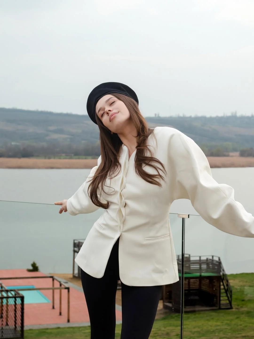 Fall blazer outfit inspo 2026 Soft Cream Blazers With Romantic Weekend Energy