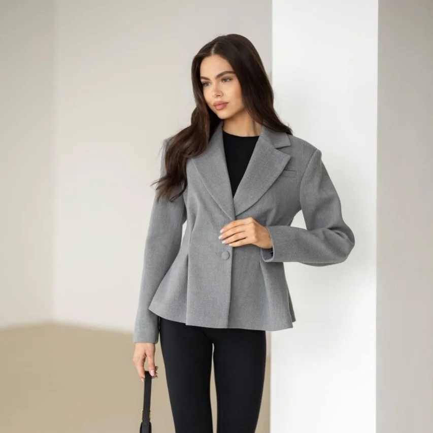 Fall blazer outfit inspo 2026 The Return of the Feminine Structured Blazer
