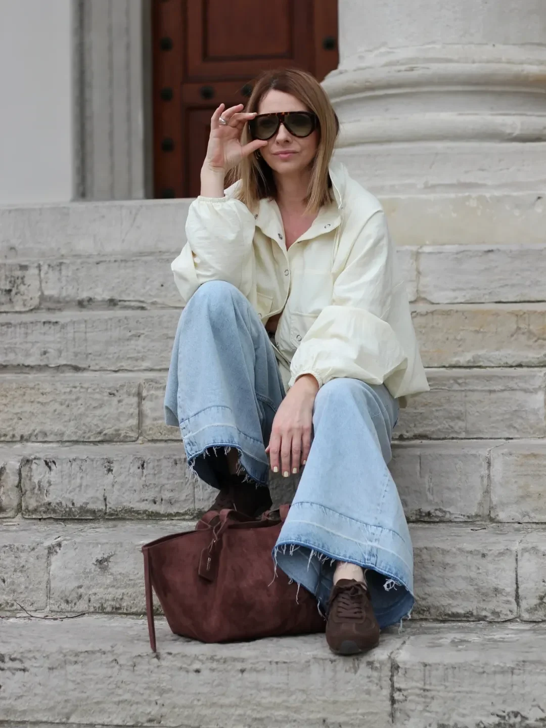 fall fashion for women over 40 Relaxed Denim and Utility Jackets for Weekend Style
