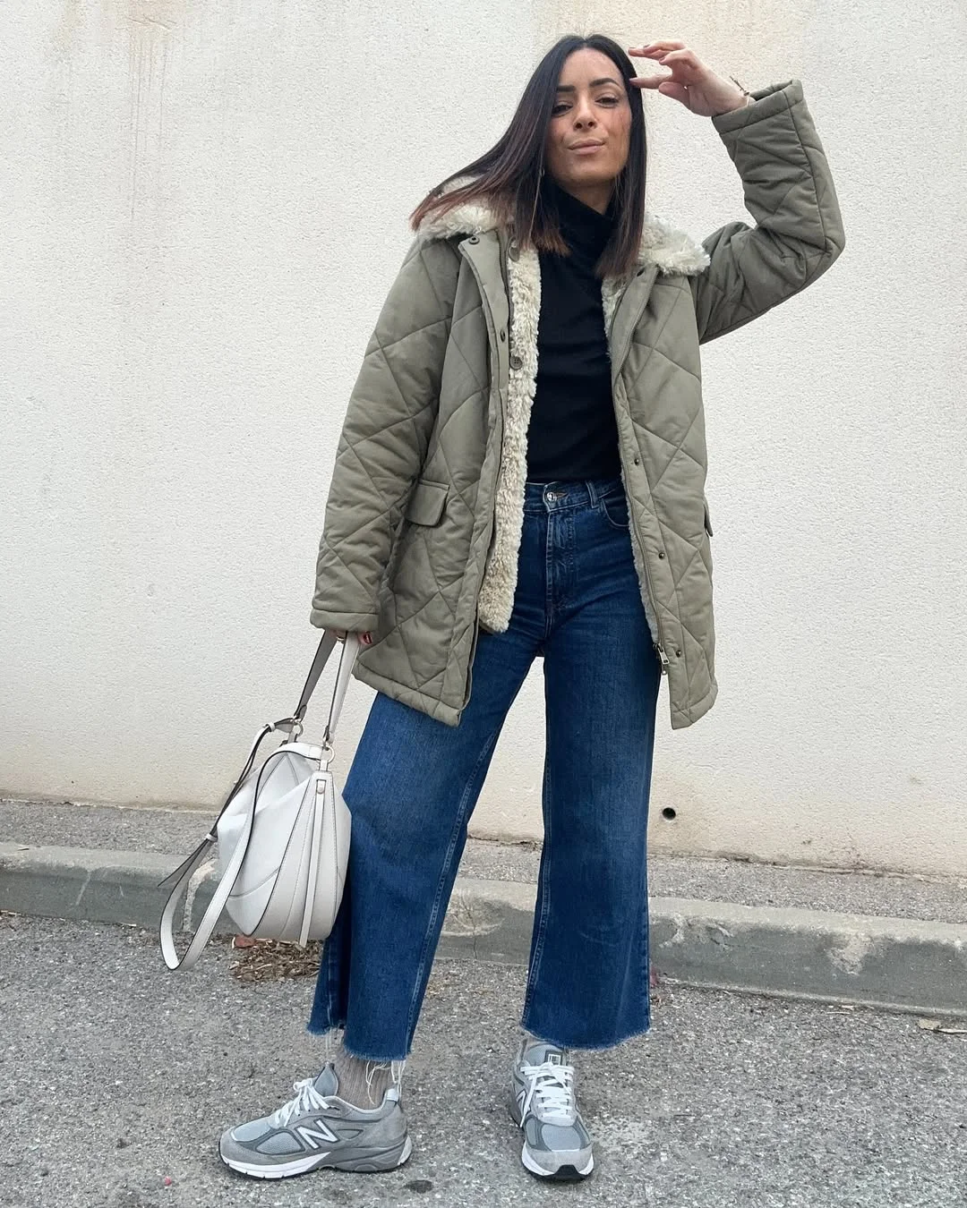 fall fashion for women over 40 Relaxed Denim and Quilted Layers for Everyday Fall Comfort